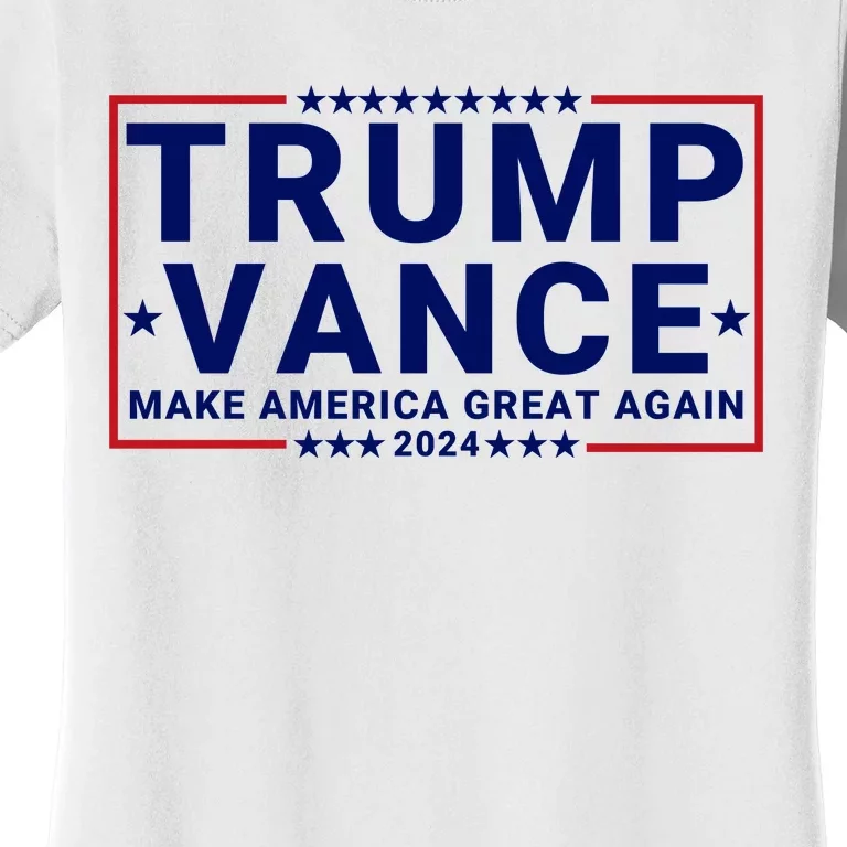 Trump Vance 2024 Republican Vp Presidential Election Women's T-Shirt