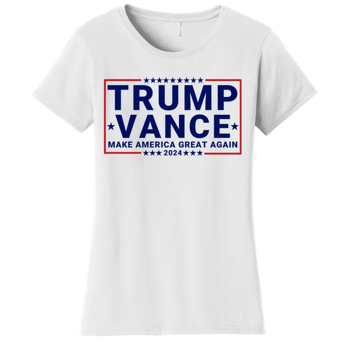 Trump Vance 2024 Republican Vp Presidential Election Women's T-Shirt