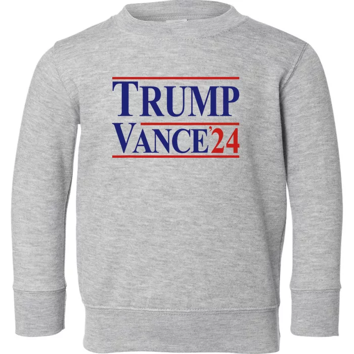 Trump Vance 24 Toddler Sweatshirt