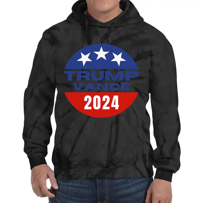 Trump Vance 2024 Republican Tie Dye Hoodie