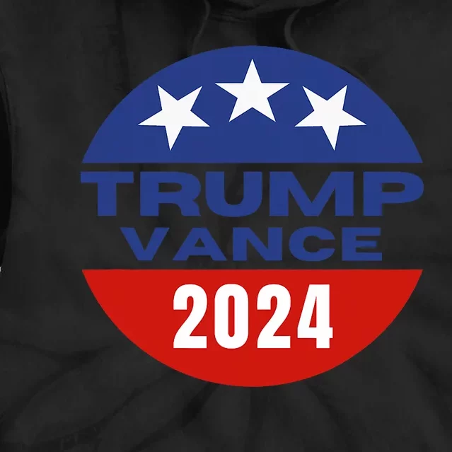 Trump Vance 2024 Republican Tie Dye Hoodie