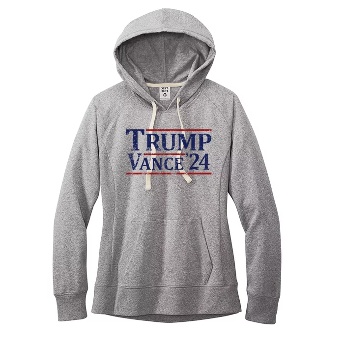 Trump Vance 24 Vintage 2024 Women's Fleece Hoodie