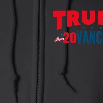 Trump Vance 2024 Election Full Zip Hoodie