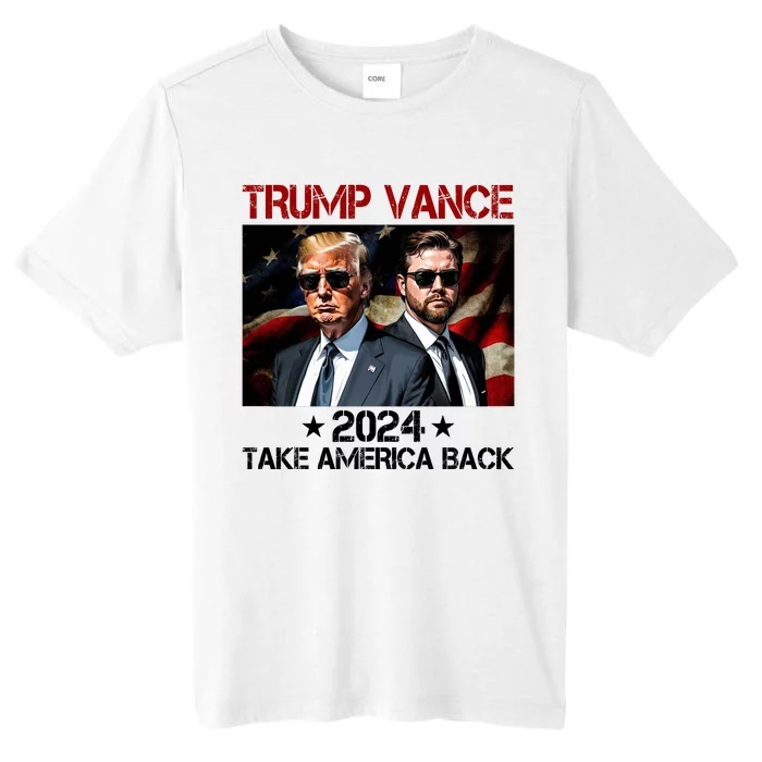 Trump Vance 2024 Take America Back Usa Election ChromaSoft Performance T-Shirt