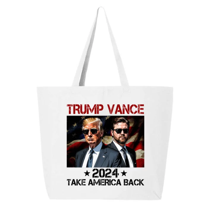 Trump Vance 2024 Take America Back Usa Election 25L Jumbo Tote