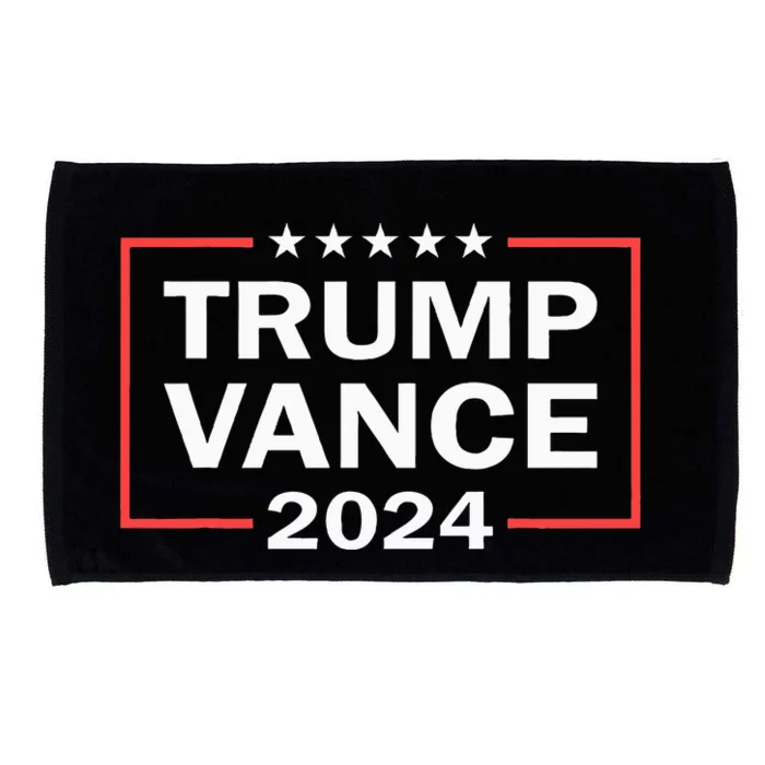 Trump Vance 2024 For President Vp Usa Election Patriotic Microfiber Hand Towel