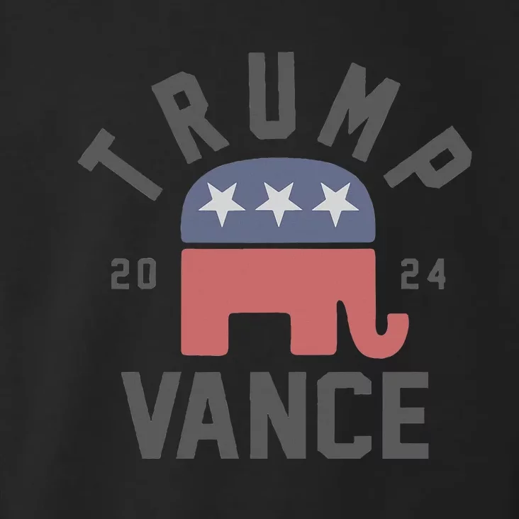 Trump Vance 2024 President Trump Supporter Re Election Toddler Hoodie