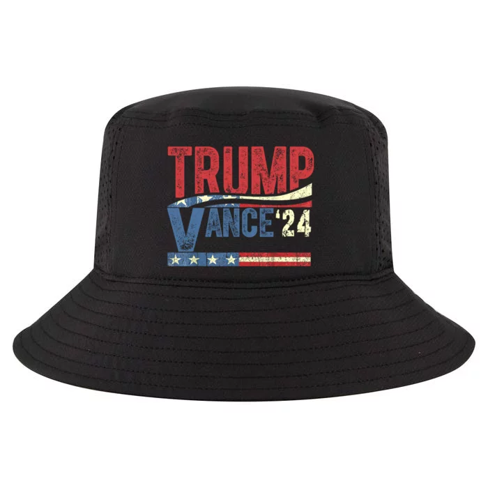 Trump Vance 24 J.D. Vance For President Cool Comfort Performance Bucket Hat