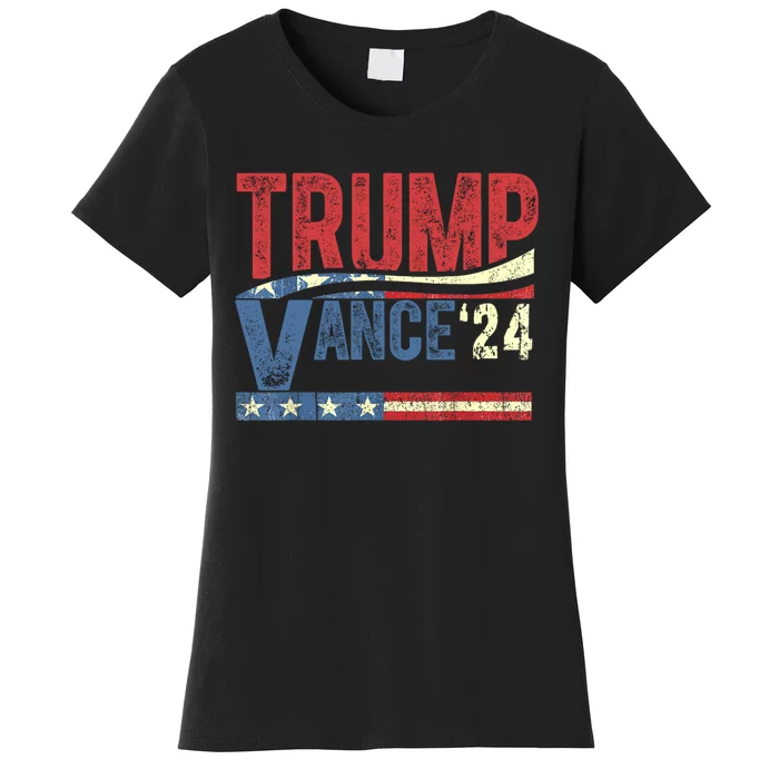 Trump Vance 24 J.D. Vance For President Women's T-Shirt