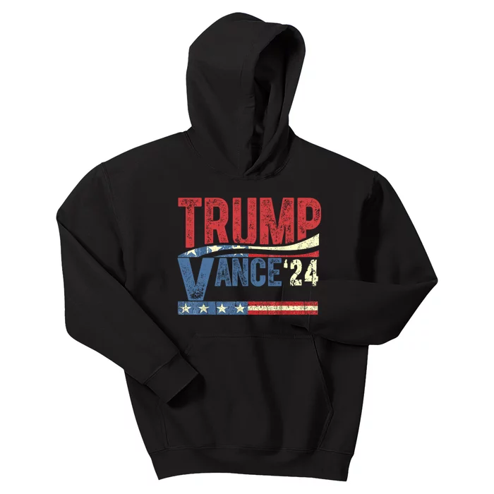 Trump Vance 24 J.D. Vance For President Kids Hoodie