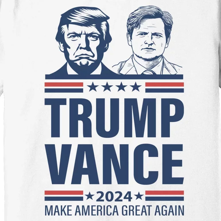 Trump Vance 24 Maga Premium T-Shirt