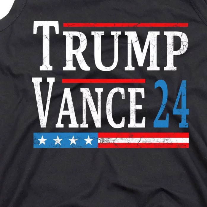 Trump Vance 2024 President Trump Supporter Reelection Tank Top