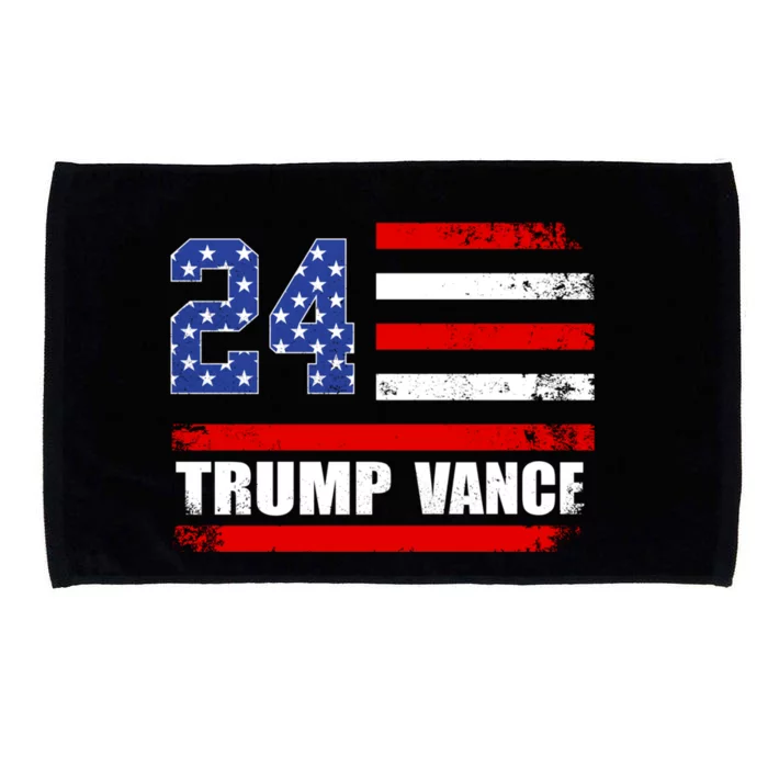 Trump Vance 2024 President Trump Supporter Reelection Microfiber Hand Towel