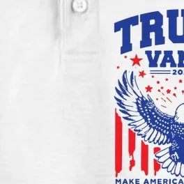 Trump Vance 24 Trump Jd Vance Eagle Trump Shot Dry Zone Grid Performance Polo