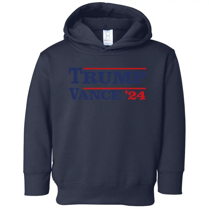 Tru.Mp Vance 24 Trumpvance 2024 Vote President 2024 Toddler Hoodie