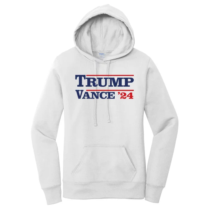 Tru.Mp Vance 24 Trumpvance 2024 Vote President 2024 Women's Pullover Hoodie