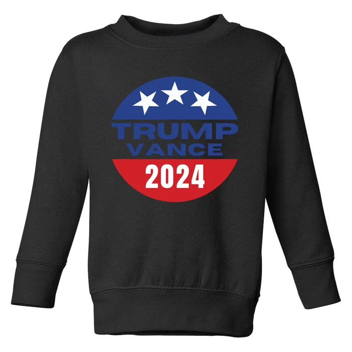 Trump Vance 2024 Republican Toddler Sweatshirt