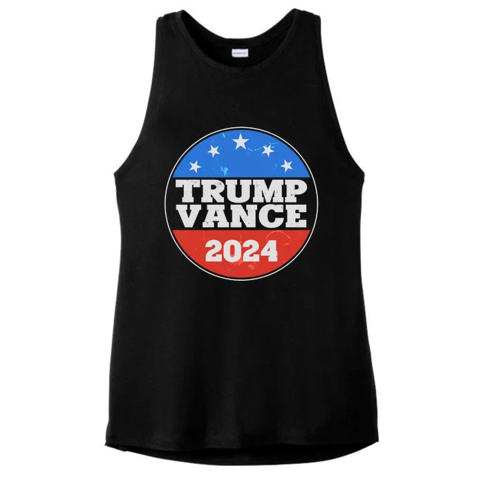 Trump Vance 2024 Ladies Tri-Blend Wicking Tank