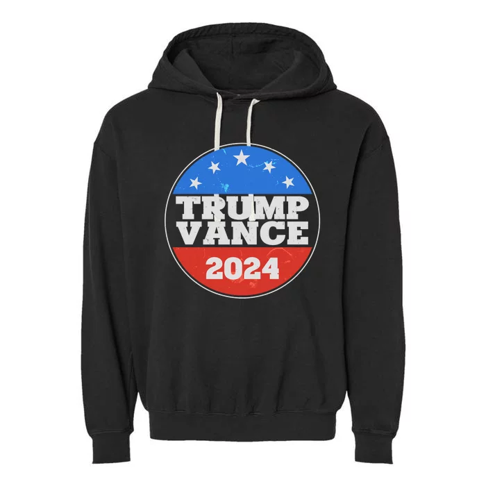 Trump Vance 2024 Garment-Dyed Fleece Hoodie