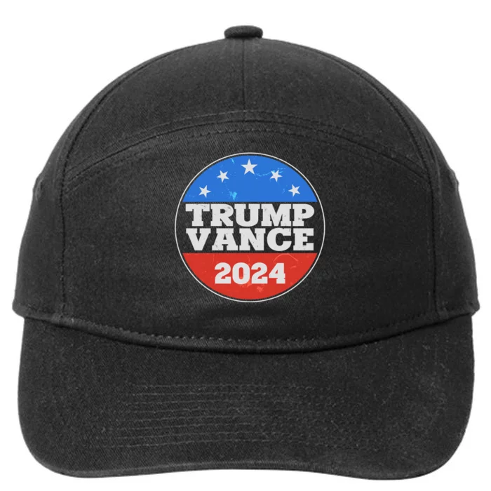 Trump Vance 2024 7-Panel Snapback Hat