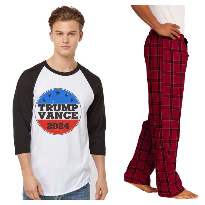 Trump Vance 2024 Raglan Sleeve Pajama Set