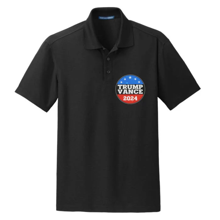 Trump Vance 2024 Dry Zone Grid Performance Polo