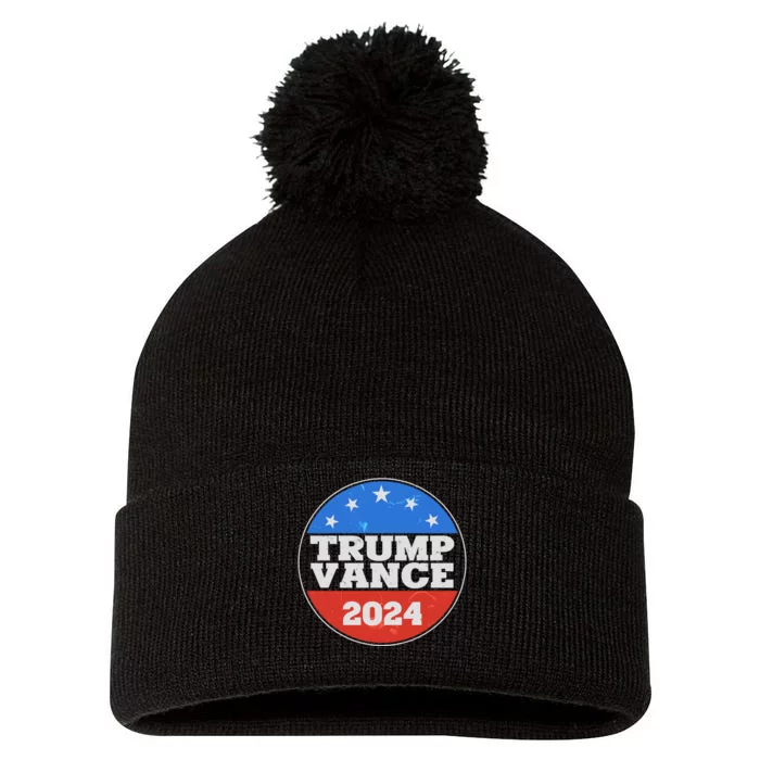 Trump Vance 2024 Pom Pom 12in Knit Beanie