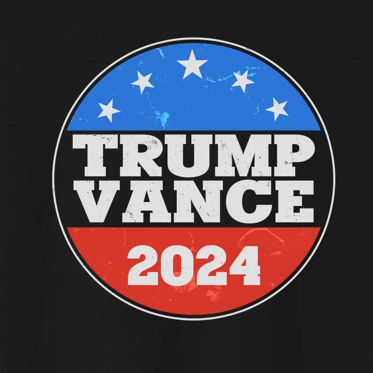 Trump Vance 2024 Women's Crop Top Tee