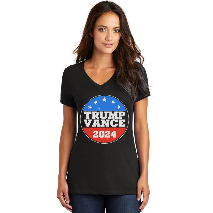 Trump Vance 2024 Women's V-Neck T-Shirt