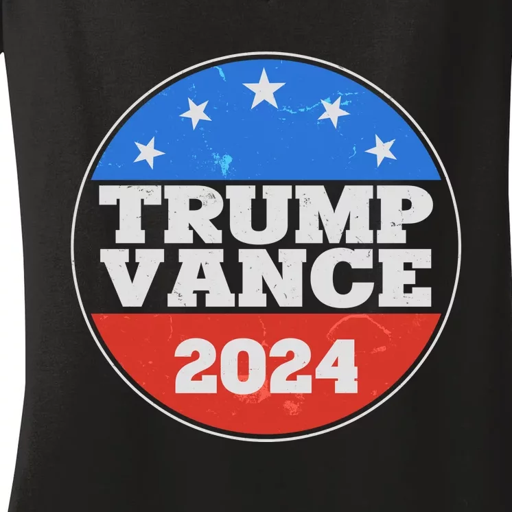 Trump Vance 2024 Women's V-Neck T-Shirt