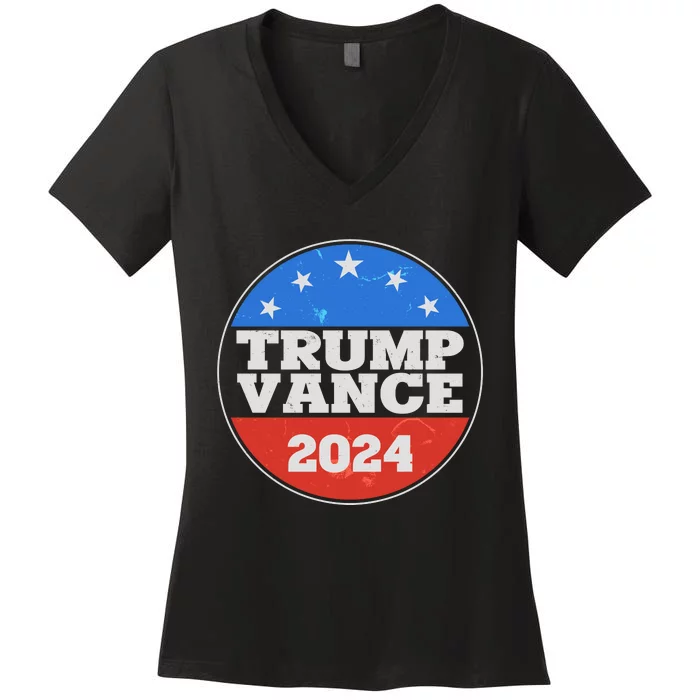 Trump Vance 2024 Women's V-Neck T-Shirt