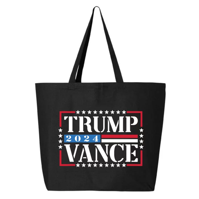 Trump Vance 2024 Vote Trump 2024 Election 25L Jumbo Tote