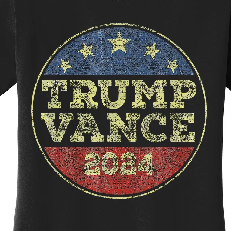 Trump Vance 2024 For President Vp Election 2024 Pocket Women's T-Shirt