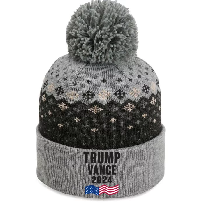 Trump Vance 2024 The Baniff Cuffed Pom Beanie