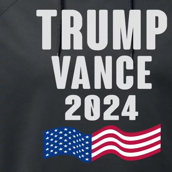 Trump Vance 2024 Performance Fleece Hoodie