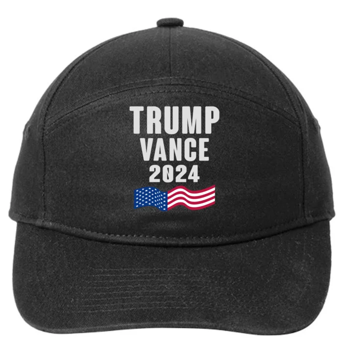 Trump Vance 2024 7-Panel Snapback Hat