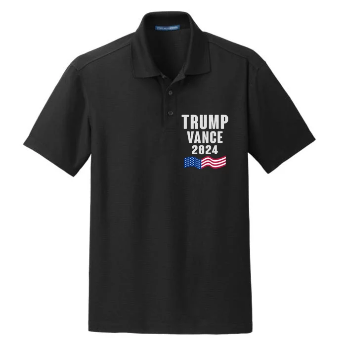 Trump Vance 2024 Dry Zone Grid Performance Polo