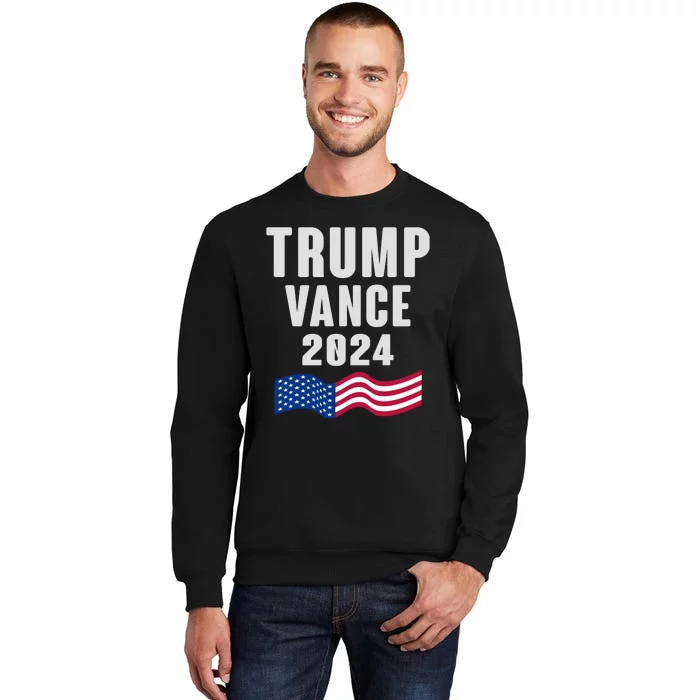 Trump Vance 2024 Tall Sweatshirt