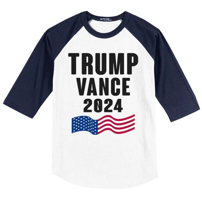 Trump Vance 2024 Baseball Sleeve Shirt