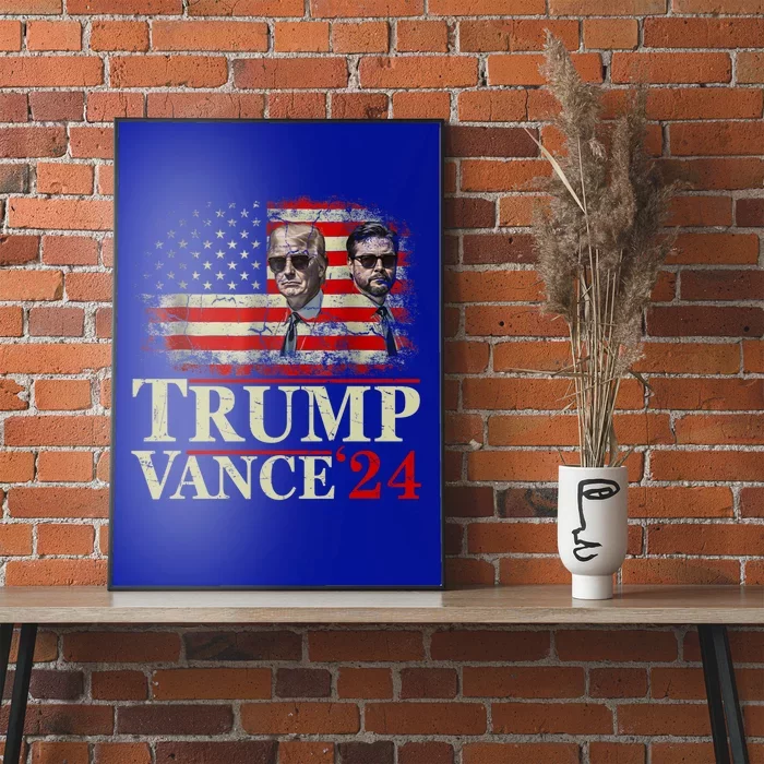 Trump Vance 24 Vintage 2024 Funny Gift Poster