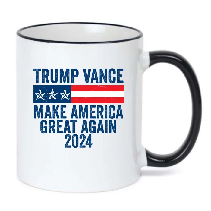 Trump Vance 2024 Make America Great Again Black Color Changing Mug