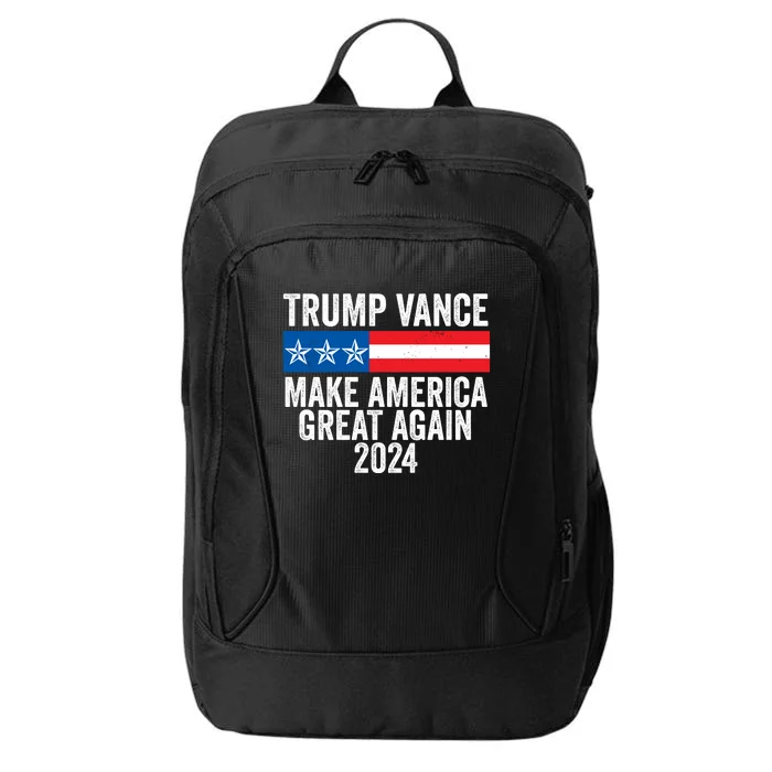 Trump Vance 2024 Make America Great Again City Backpack