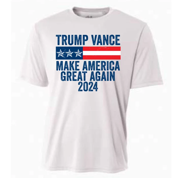 Trump Vance 2024 Make America Great Again Cooling Performance Crew T-Shirt