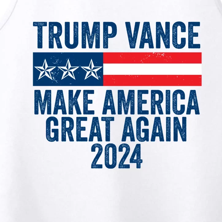 Trump Vance 2024 Make America Great Again Performance Tank