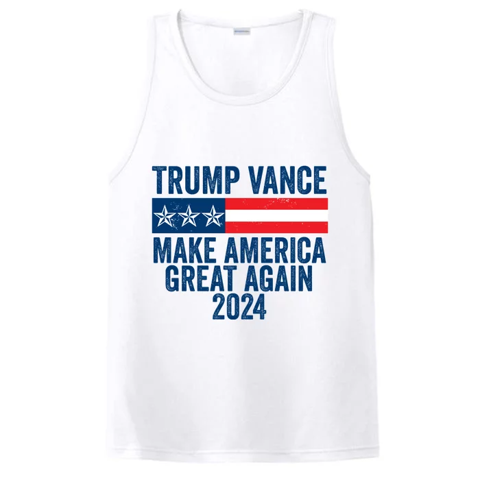 Trump Vance 2024 Make America Great Again Performance Tank