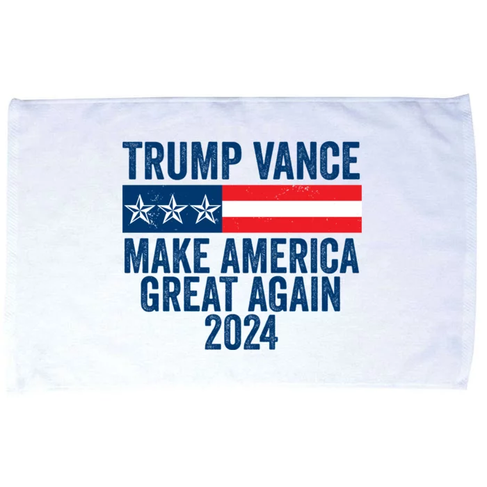 Trump Vance 2024 Make America Great Again Microfiber Hand Towel