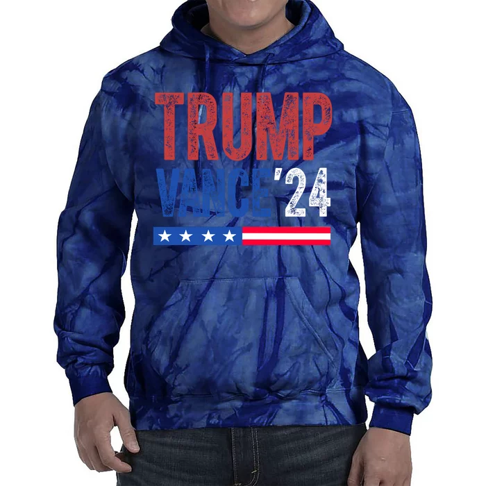 Trump Vance 2024 Vintage Election Usa Tie Dye Hoodie