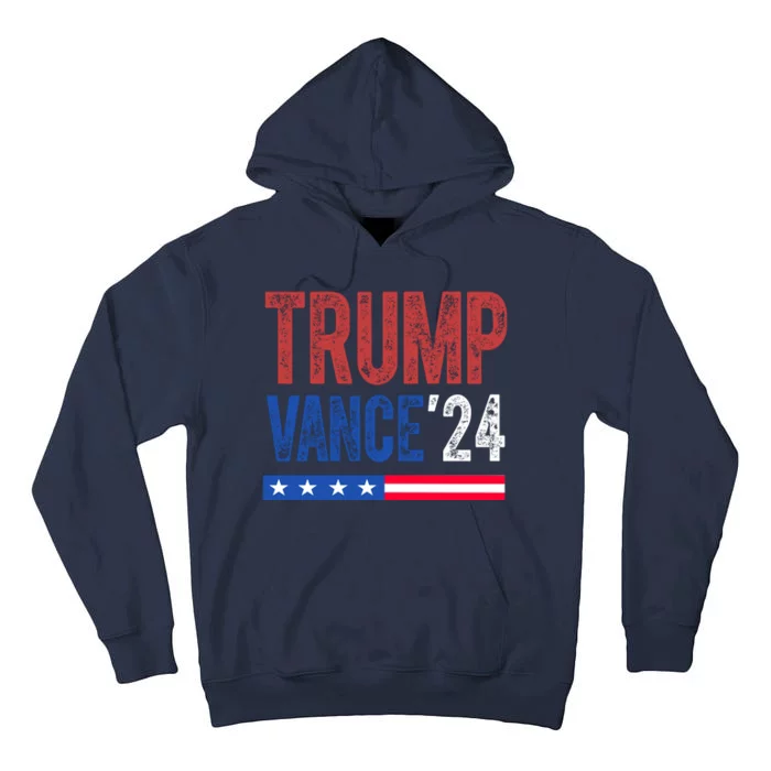 Trump Vance 2024 Vintage Election Usa Tall Hoodie