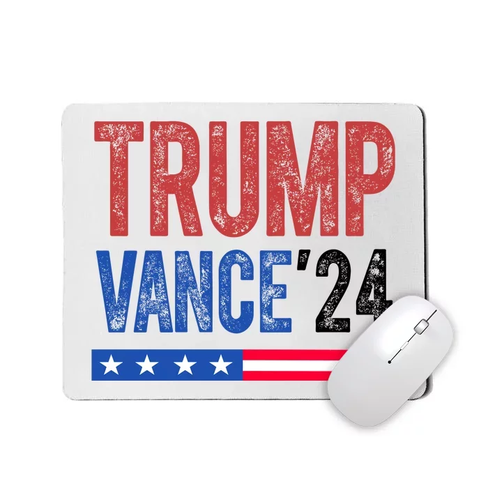 Trump Vance 2024 Vintage Election Usa Mousepad