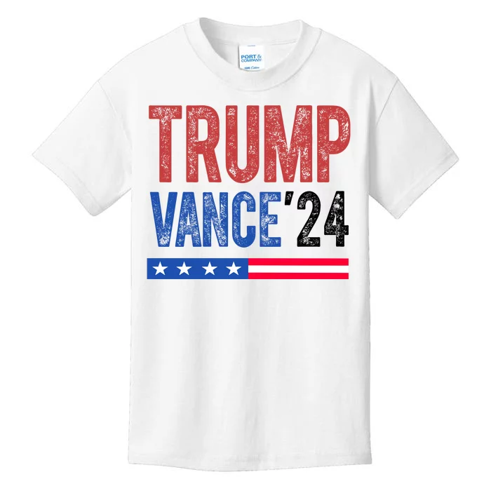 Trump Vance 2024 Vintage Election Usa Kids T-Shirt